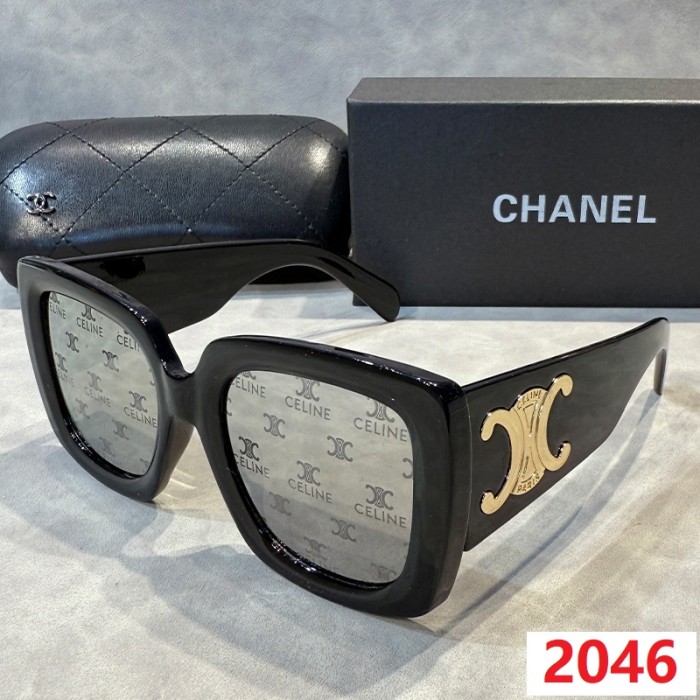 Blue light blocking sunglasses with the box and case ,G25-2043-2048