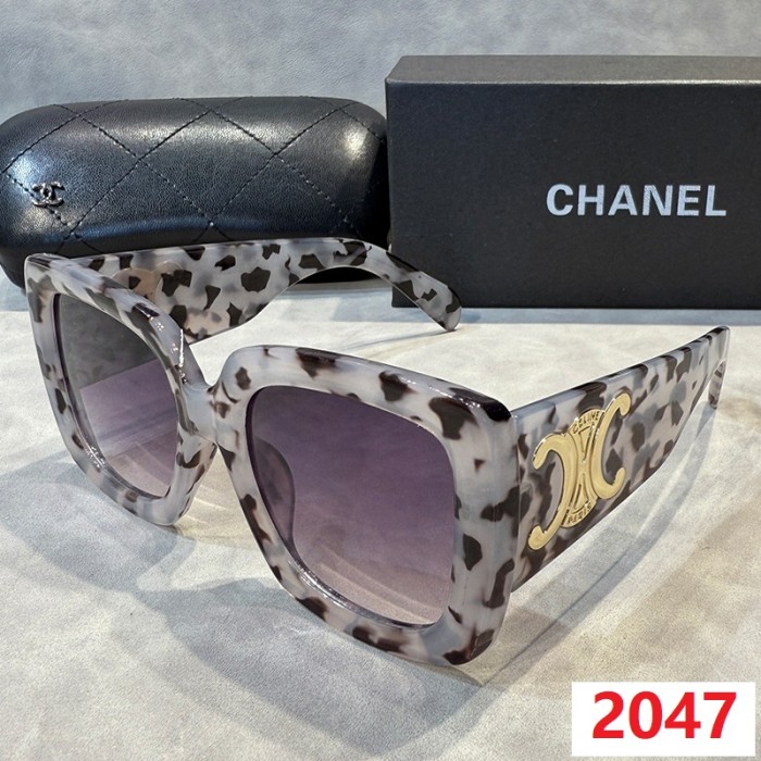 Blue light blocking sunglasses with the box and case ,G25-2043-2048