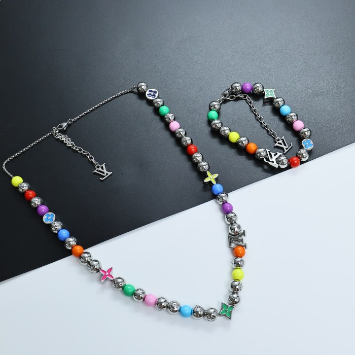 Necklace bracelet jewelry ,with box,  J25-194