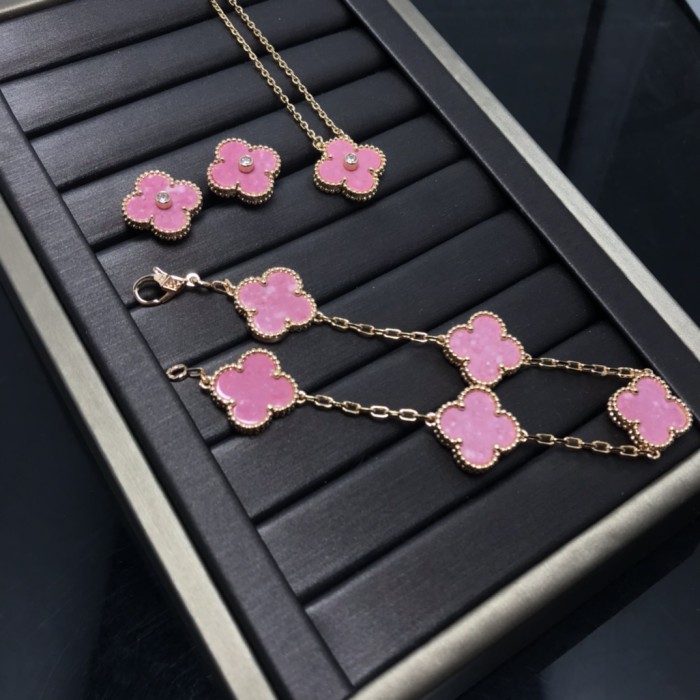 Earring necklace bracelet jewelry ,with box,  J25-183