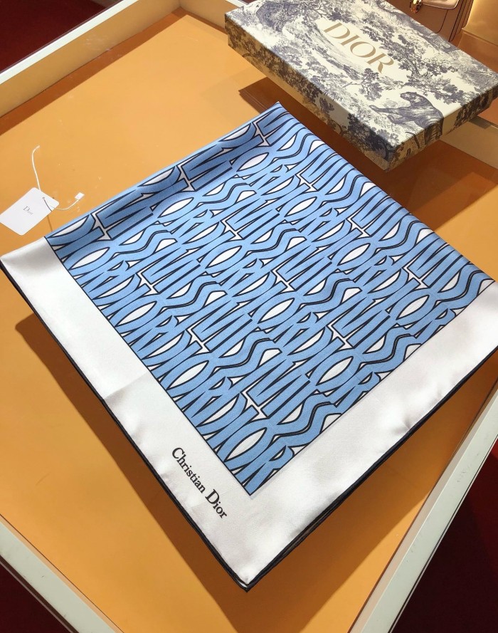 Cotton silk scarf, size 90x90cm, SF20-153