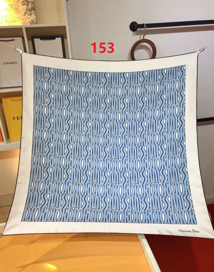 Cotton silk scarf, size 90x90cm, SF20-153