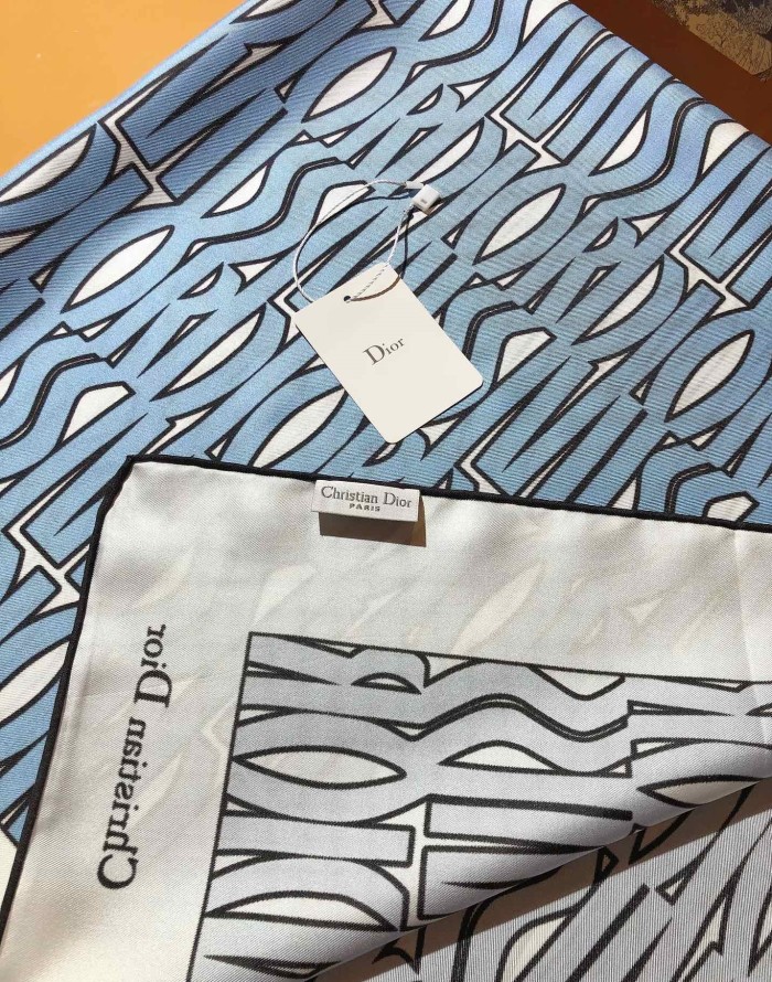 Cotton silk scarf, size 90x90cm, SF20-153