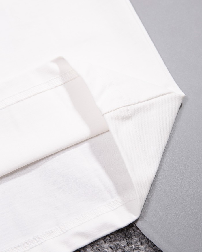 Fashion cotton T shirt for men and women, CL25-257-258