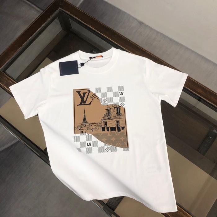 Fashion cotton T shirt for men and women, CL25-268-269