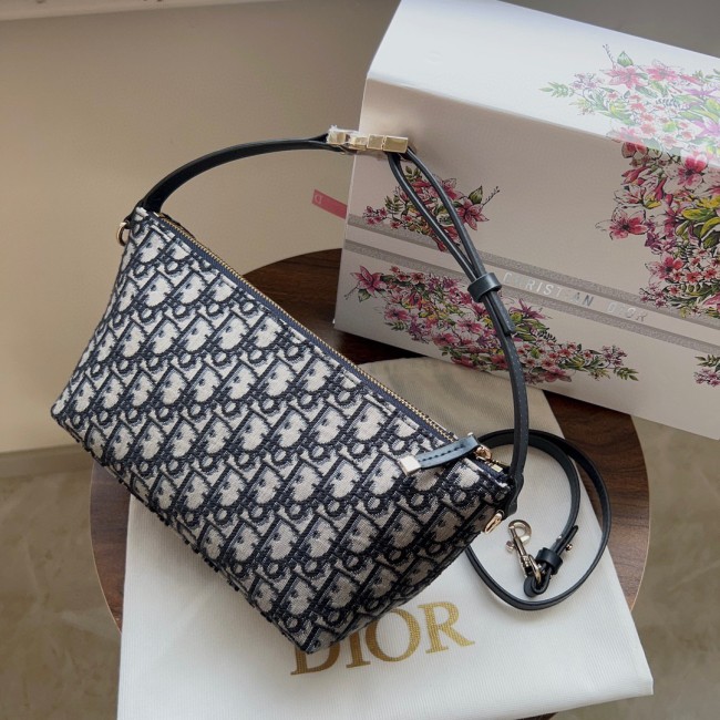 Denim split leather bag, 3A,size 23X13cm,no box,B68-154