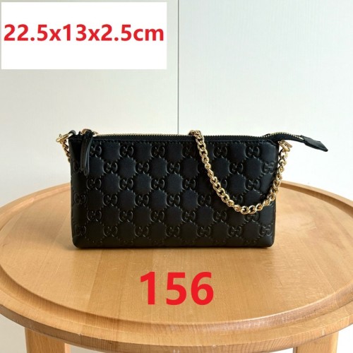 Leather bag, 5A,size 22.5x13x2.5cm,no box,B68-156-158