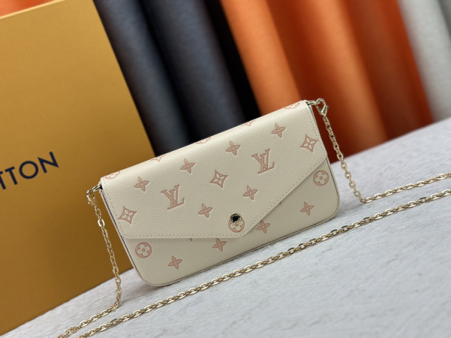 Leather bag, 5A,size 21x12x3cm,no box,B50-128