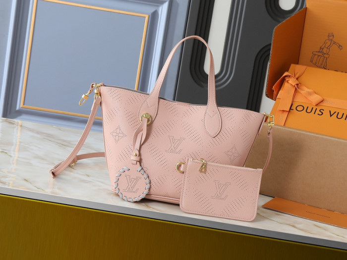 Split leather bag ,4A ,size 20x20x12.5cm/30x27.5x16cm,no box,  B75-377-382