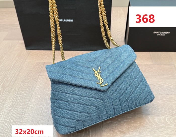 Canvas split leather bag ,4A ,size 24x16cm/32x20cm,no box,  B75-367-368
