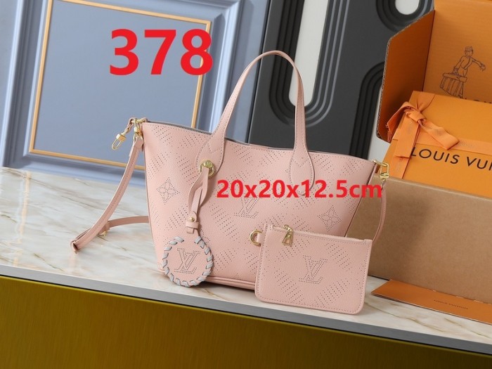 Split leather bag ,4A ,size 20x20x12.5cm/30x27.5x16cm,no box,  B75-377-382