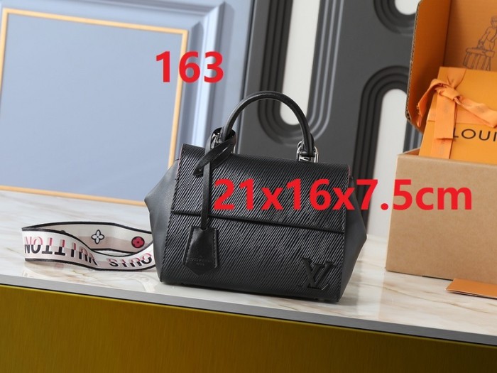 Split leather bag ,4A ,size 20x16x7.5cm/28x20x10cm,no box,  B80-163-164