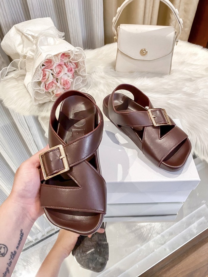 Women's flat sandals shoes,size 35-40, SS60-3319-3321