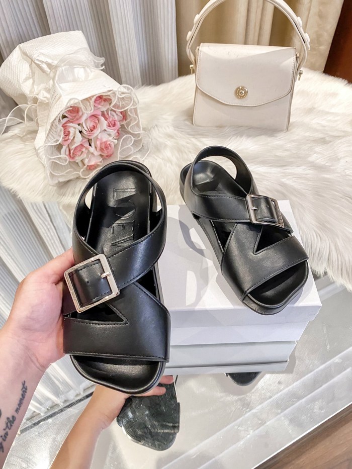 Women's flat sandals shoes,size 35-40, SS60-3319-3321