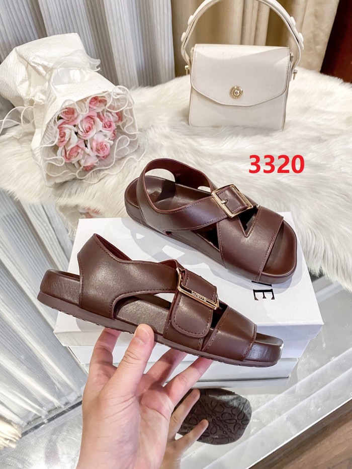 Women's flat sandals shoes,size 35-40, SS60-3319-3321
