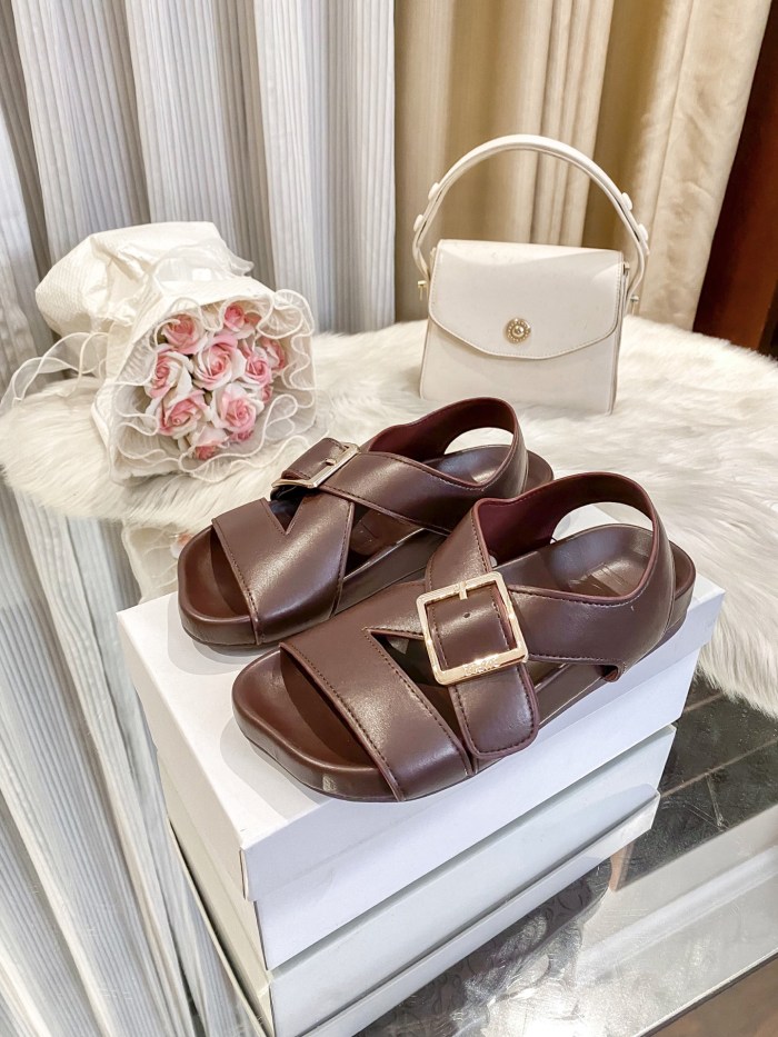 Women's flat sandals shoes,size 35-40, SS60-3319-3321