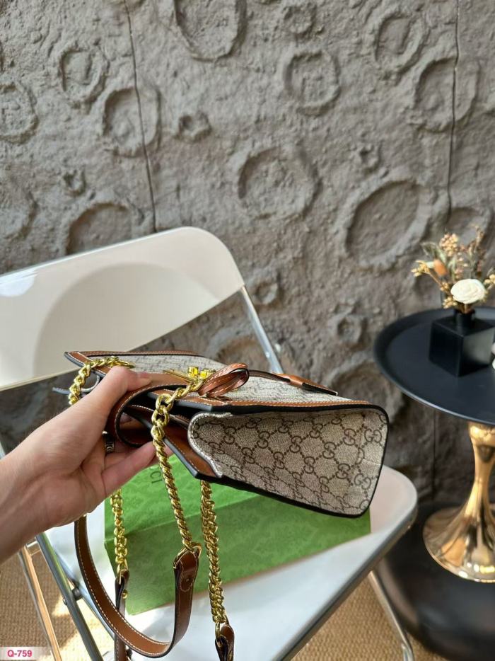 Split leather bag ,4A ,size 25*17cm,no box,  B75-384