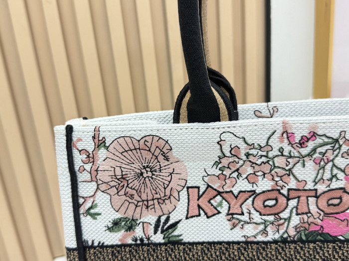 Split Leather canvas bag ,4A ,size 36x27x16cm,no box,  B98-138