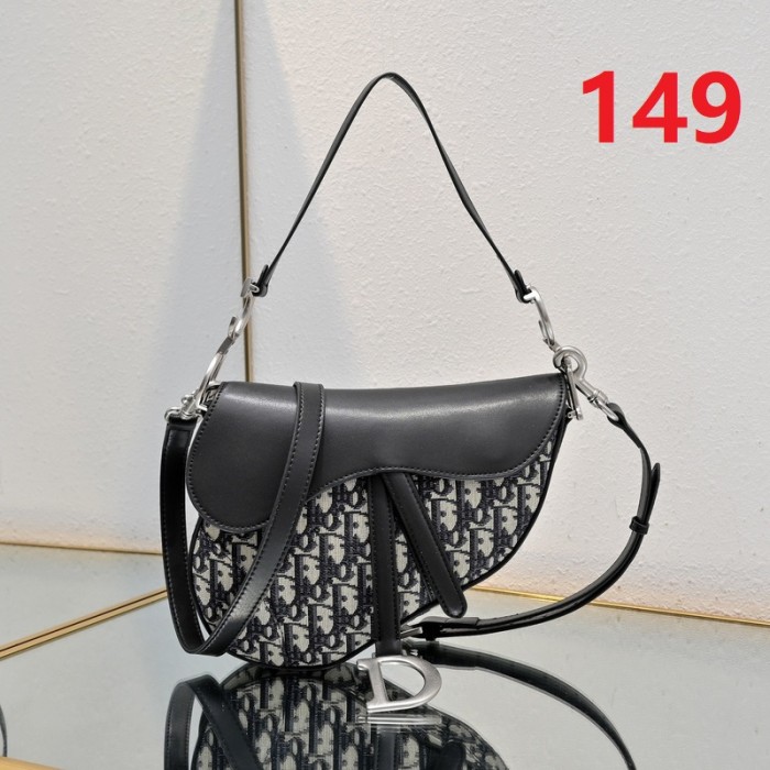 Split Leather canvas bag ,4A ,size 22.5x20x6.5cm,no box,  B98-149-163