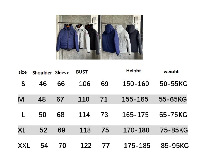 Men's winter thick duck down jacket coat clothes, CL128-61-63