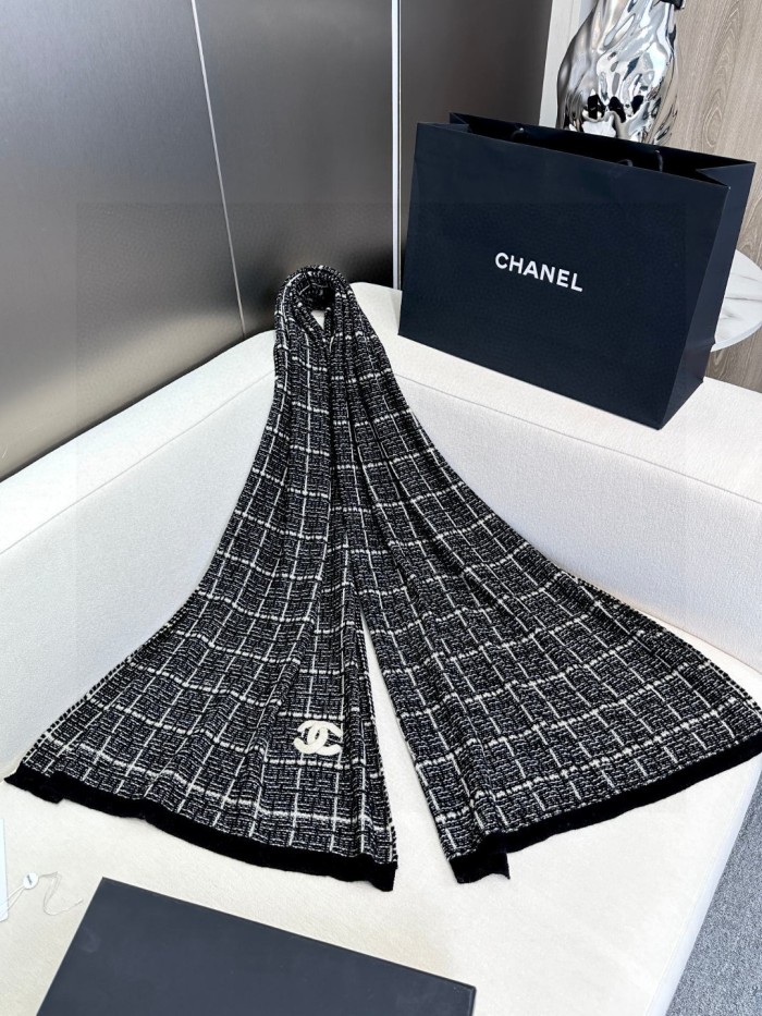 Cashmere cotton scarf for men women, size 55x185cm, no box. SF25-78-80