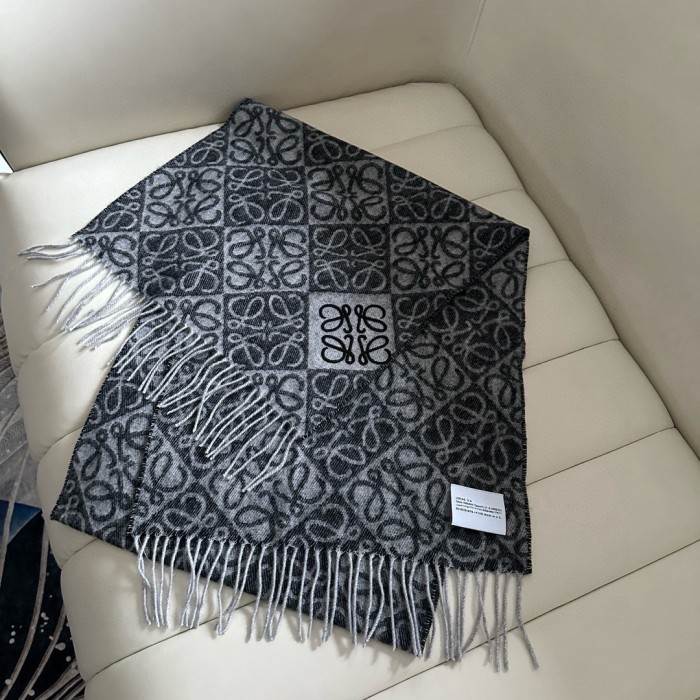 Cashmere cotton scarf for men women, size 38x180cm, no box. SF25-45-47