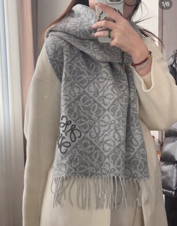 Cashmere cotton scarf for men women, size 38x180cm, no box. SF25-45-47