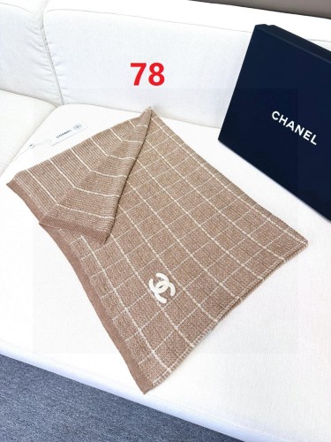Cashmere cotton scarf for men women, size 55x185cm, no box. SF25-78-80