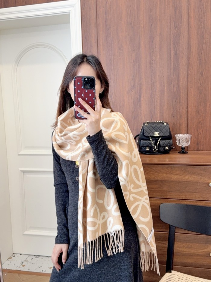 Cashmere cotton scarf for men women, size 45x180cm, no box. SF25-43-44