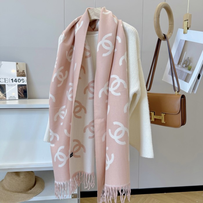 Cashmere cotton scarf for men women, size 65x180cm, no box. SF25-31-36