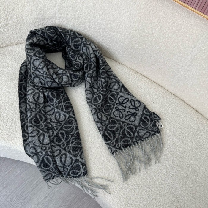 Cashmere cotton scarf for men women, size 38x180cm, no box. SF25-45-47