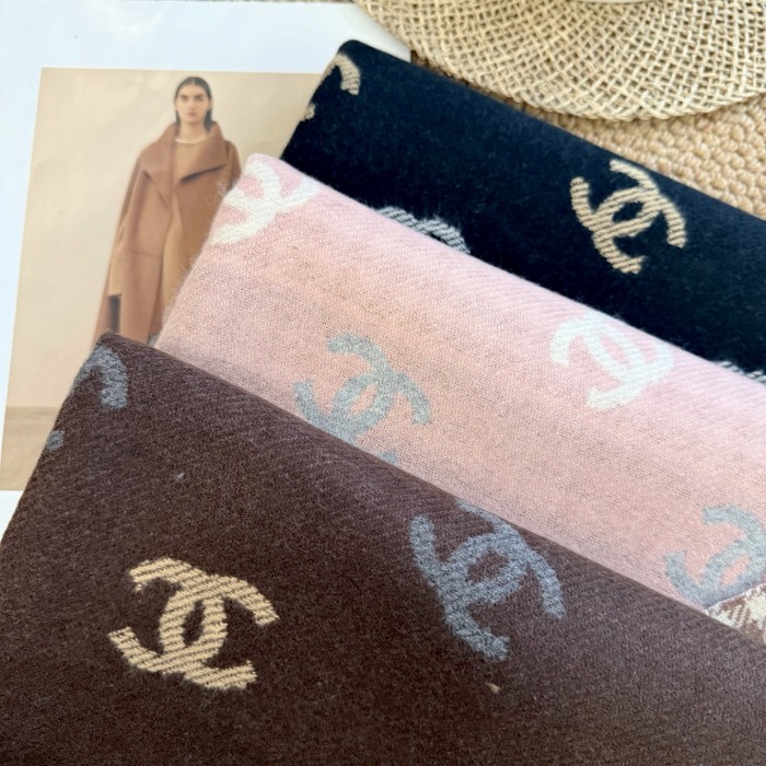 Cashmere cotton scarf for men women, size 65x180cm, no box. SF25-59-63
