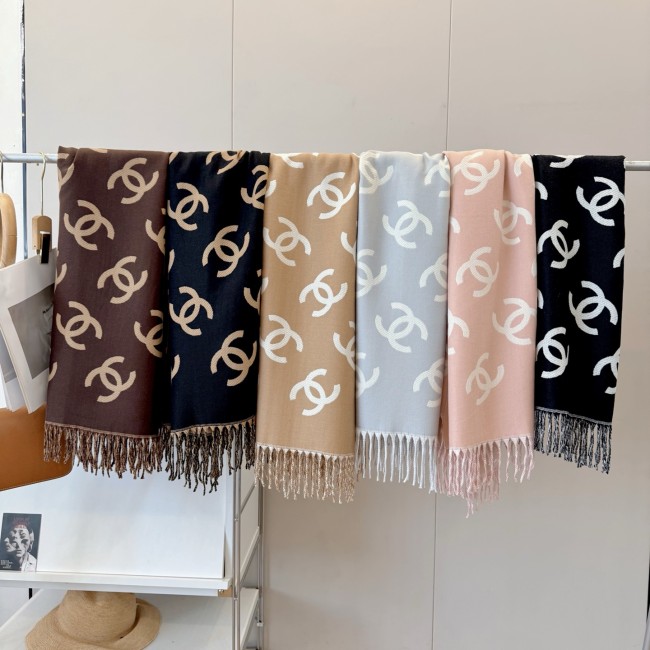 Cashmere cotton scarf for men women, size 65x180cm, no box. SF25-31-36