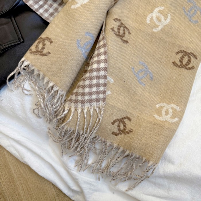 Cashmere cotton scarf for men women, size 65x180cm, no box. SF25-59-63