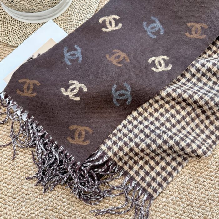 Cashmere cotton scarf for men women, size 65x180cm, no box. SF25-59-63