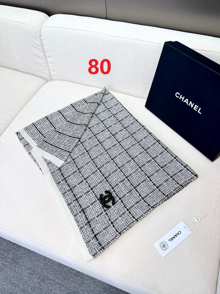 Cashmere cotton scarf for men women, size 55x185cm, no box. SF25-78-80