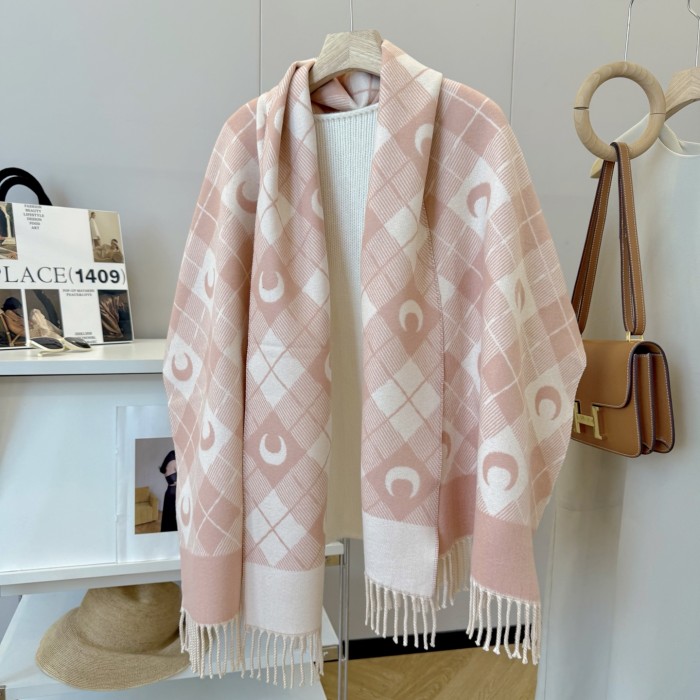Cashmere cotton scarf for men women, size 65x180cm, no box. SF25-81-83