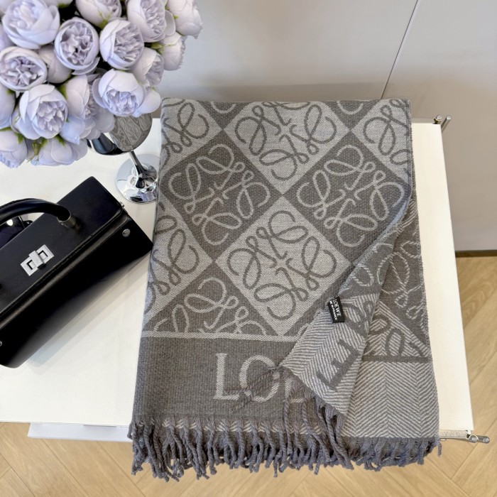 Cashmere cotton scarf for men women, size 65x180cm, no box. SF25-105-110
