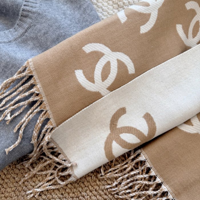 Cashmere cotton scarf for men women, size 65x180cm, no box. SF25-31-36