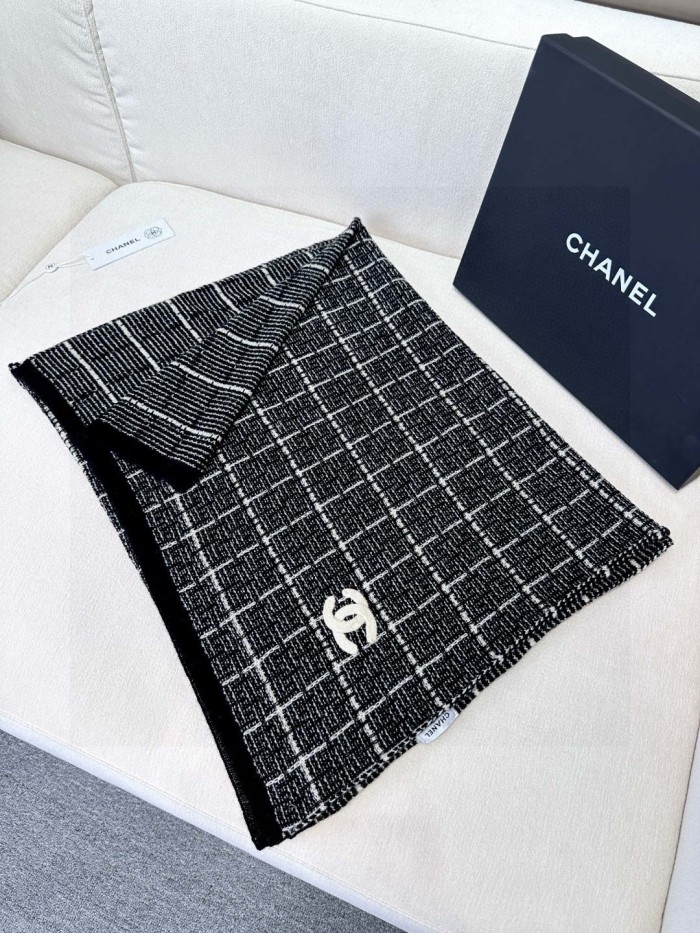 Cashmere cotton scarf for men women, size 55x185cm, no box. SF25-78-80
