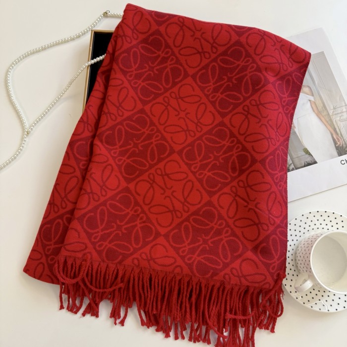 Cashmere cotton scarf for men women, size 65x180cm, no box. SF25-71-77