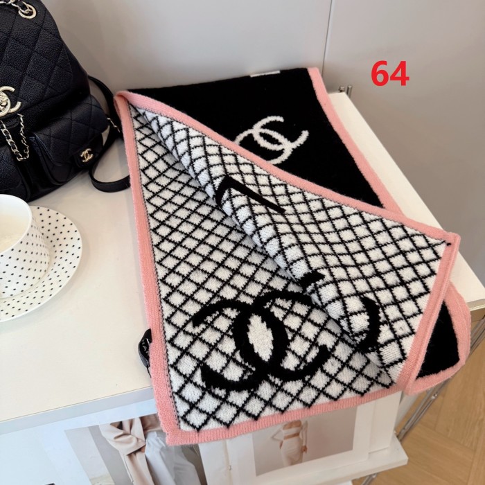 Cashmere cotton scarf for men women, size 30x180cm, no box. SF25-64