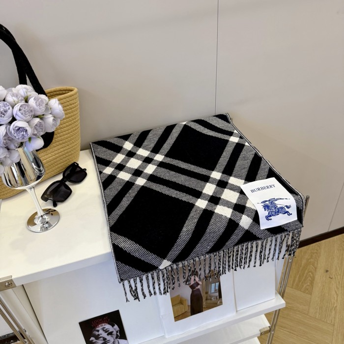 Cashmere cotton scarf for men women, size 45x180cm, no box. SF25-84-89
