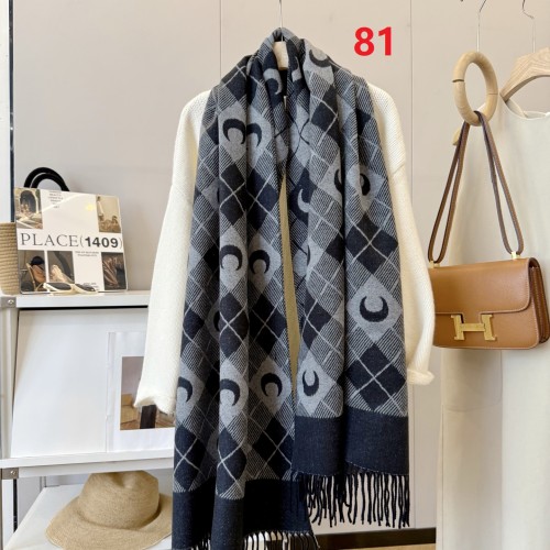 Cashmere cotton scarf for men women, size 65x180cm, no box. SF25-81-83