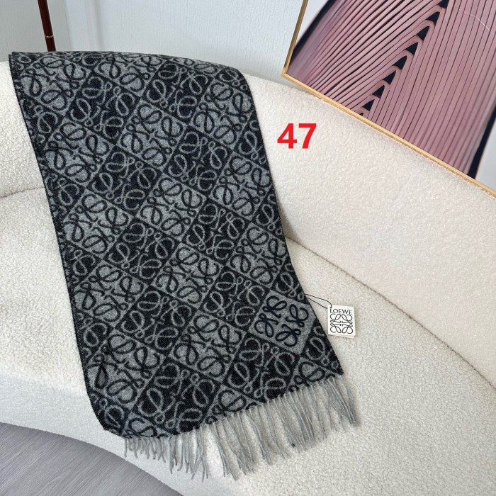 Cashmere cotton scarf for men women, size 38x180cm, no box. SF25-45-47