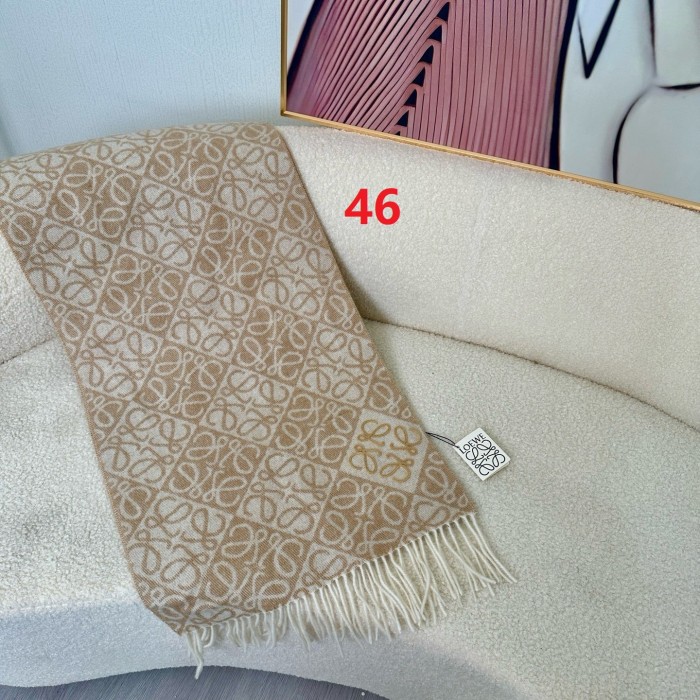 Cashmere cotton scarf for men women, size 38x180cm, no box. SF25-45-47