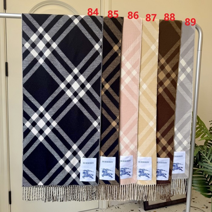 Cashmere cotton scarf for men women, size 45x180cm, no box. SF25-84-89