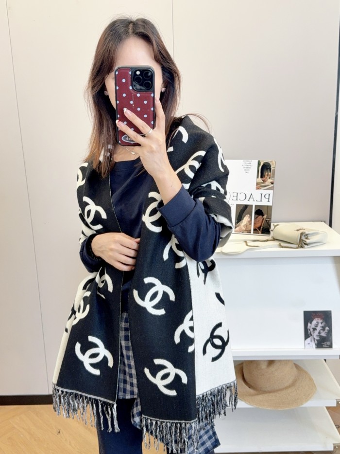 Cashmere cotton scarf for men women, size 65x180cm, no box. SF25-31-36
