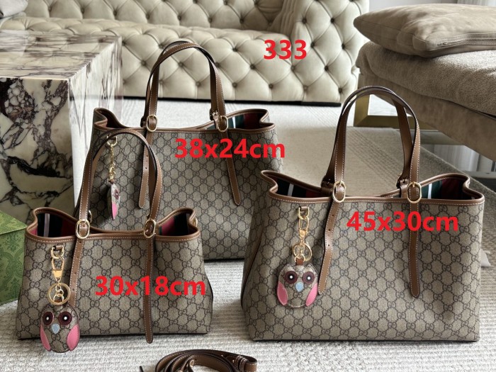 Split leather bag ,4A ,size 30x18cm/38x24cm/45x30cm,no box,  B88-333