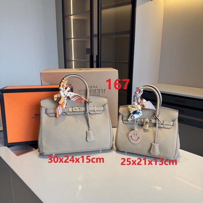 Split Leather bag ,4A ,size 25x21x13cm/30x24x15cm,no box,  B98-167